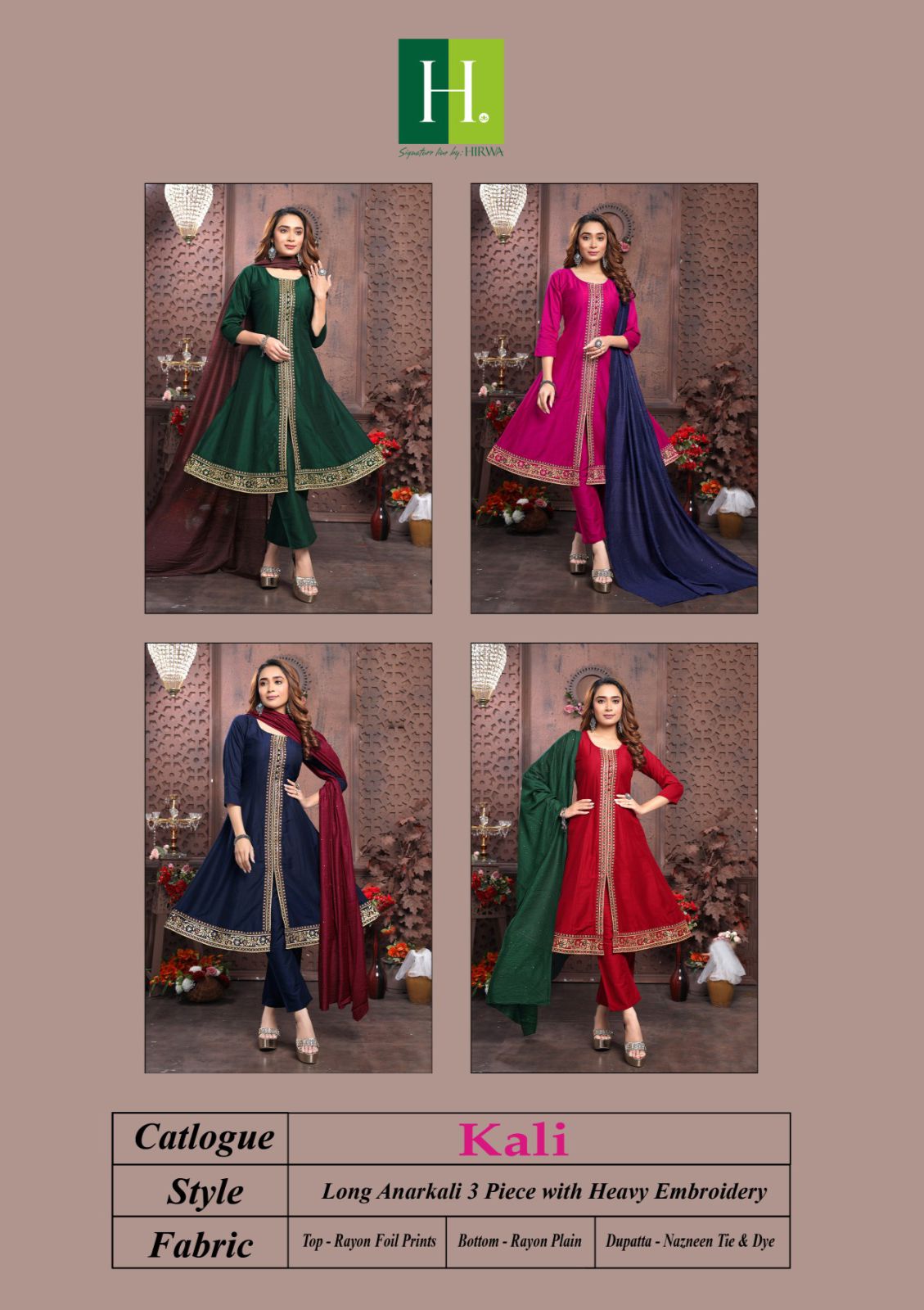 Kali By Hirwa Readymade Suits Catalog